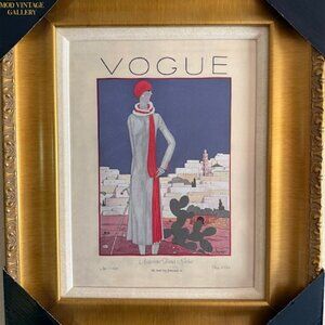 Framed Vogue Magazine Cover Art Print